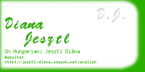 diana jesztl business card
